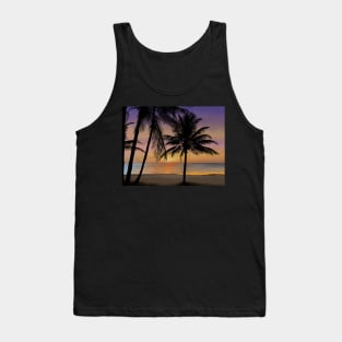 Tropical Sunset on a Dream Vacation Tank Top